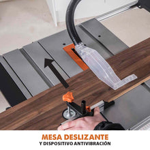 Pack Evolution - Sierra de mesa RAGE5-S  Evolution de 255mm con hoja multi-material TCT + hoja para madera adicional