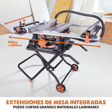 Pack Evolution - Sierra de mesa RAGE5-S  Evolution de 255mm con hoja multi-material TCT + hoja para madera adicional