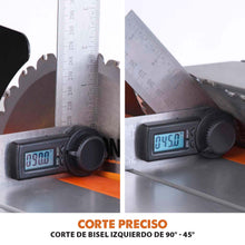 Pack Evolution - Sierra de mesa RAGE5-S  Evolution de 255mm con hoja multi-material TCT + hoja para madera adicional