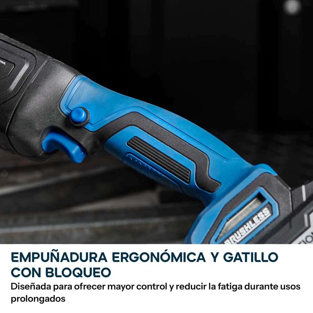 Satinadora inalámbrica 18V con motor sin escobillas y 2 tambores | S120SCT-L