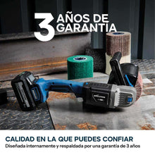 Satinadora inalámbrica 18V con motor sin escobillas y 2 tambores | S120SCT-L