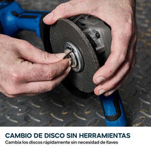 Amoladora angular inalámbrica S125AGR-Li de 125mm – sin escobillas de 18V para cortar metal
