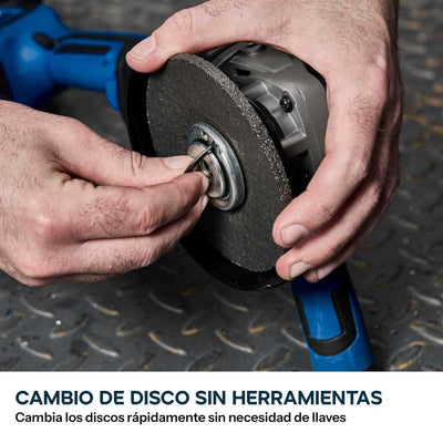 Amoladora angular inalámbrica S125AGR-Li de 125mm – sin escobillas de 18V para cortar metal