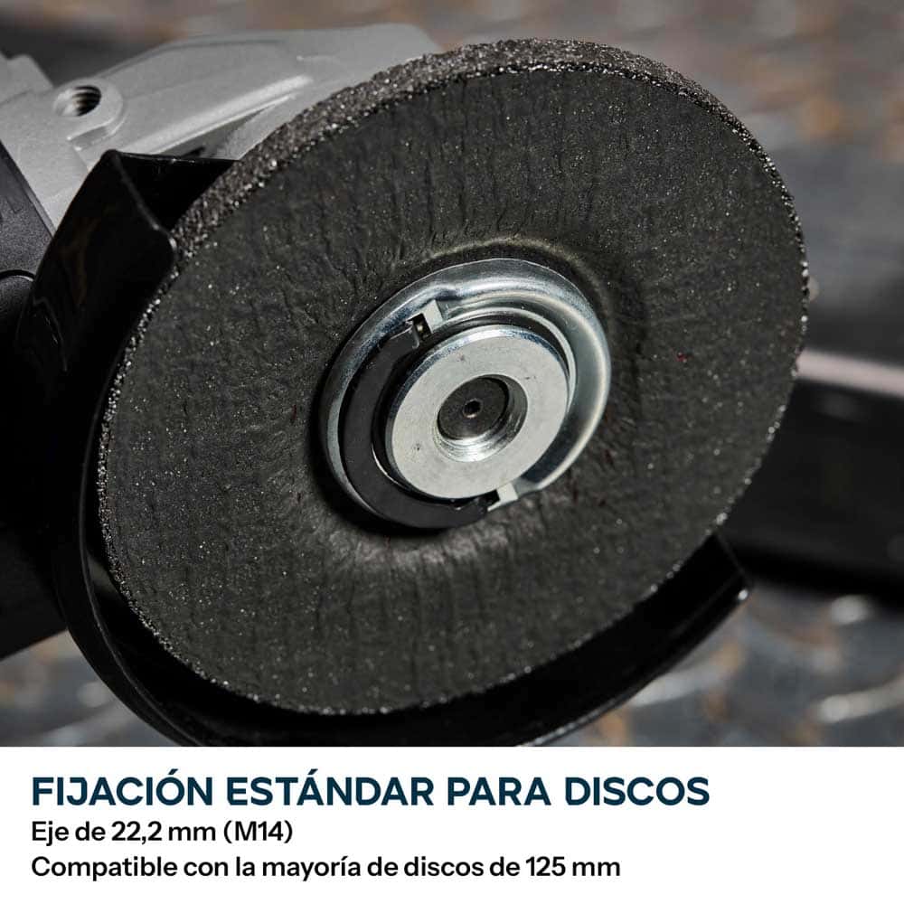Amoladora angular inalámbrica S125AGR-Li de 125mm – sin escobillas de 18V para cortar metal