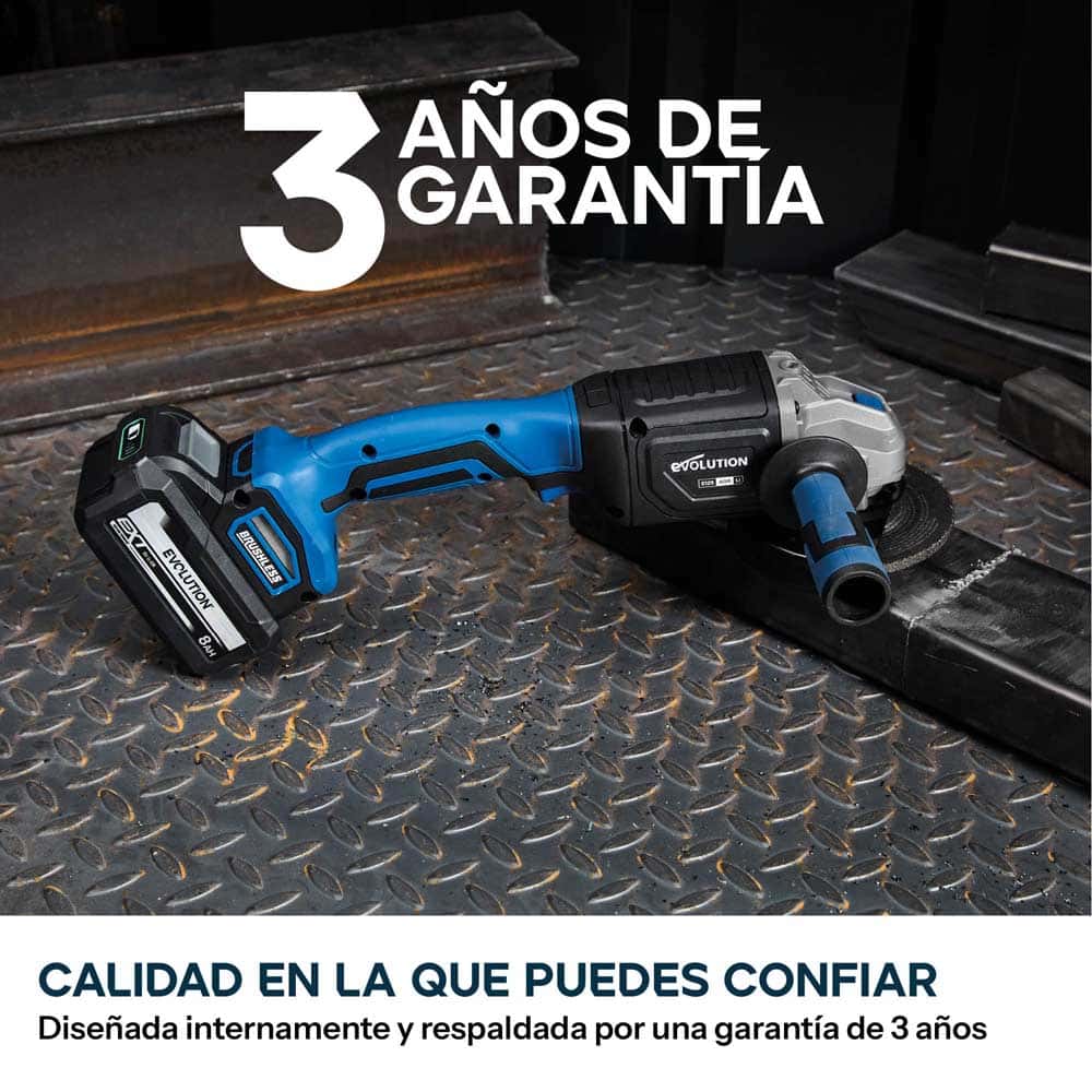 Amoladora angular inalámbrica S125AGR-Li de 125mm – sin escobillas de 18V para cortar metal
