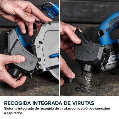 Sierra circular inalámbrica S165CCS-Li para corte de metal sin batería ni cargador