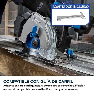 Sierra circular inalámbrica S165CCS-Li para corte de metal sin batería ni cargador