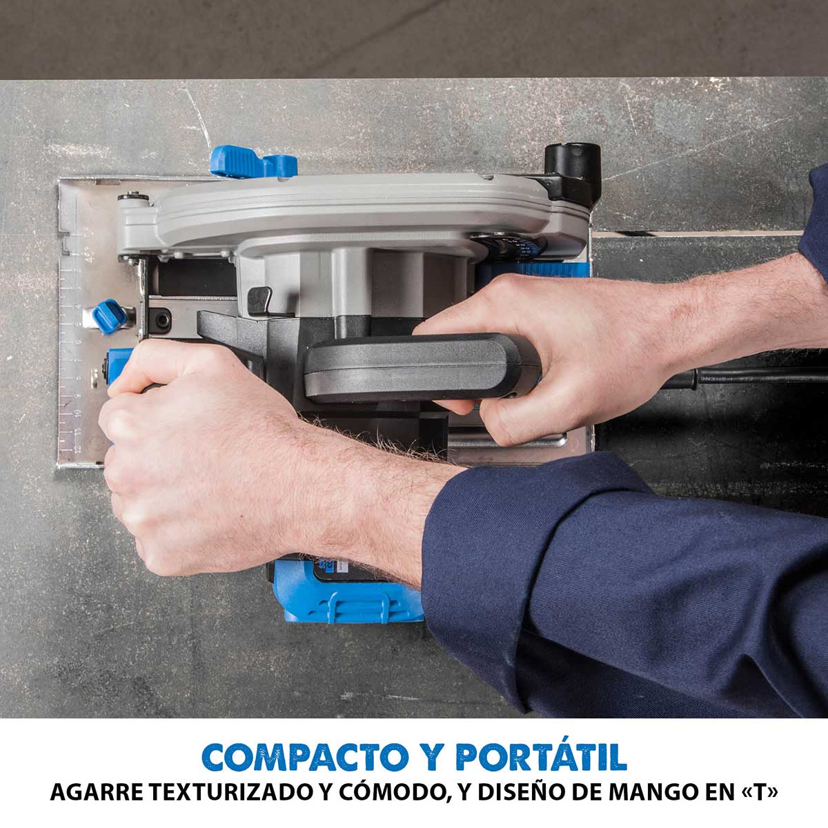 Sierra circular Evolution S185CCSL de 185 mm para el corte de metal