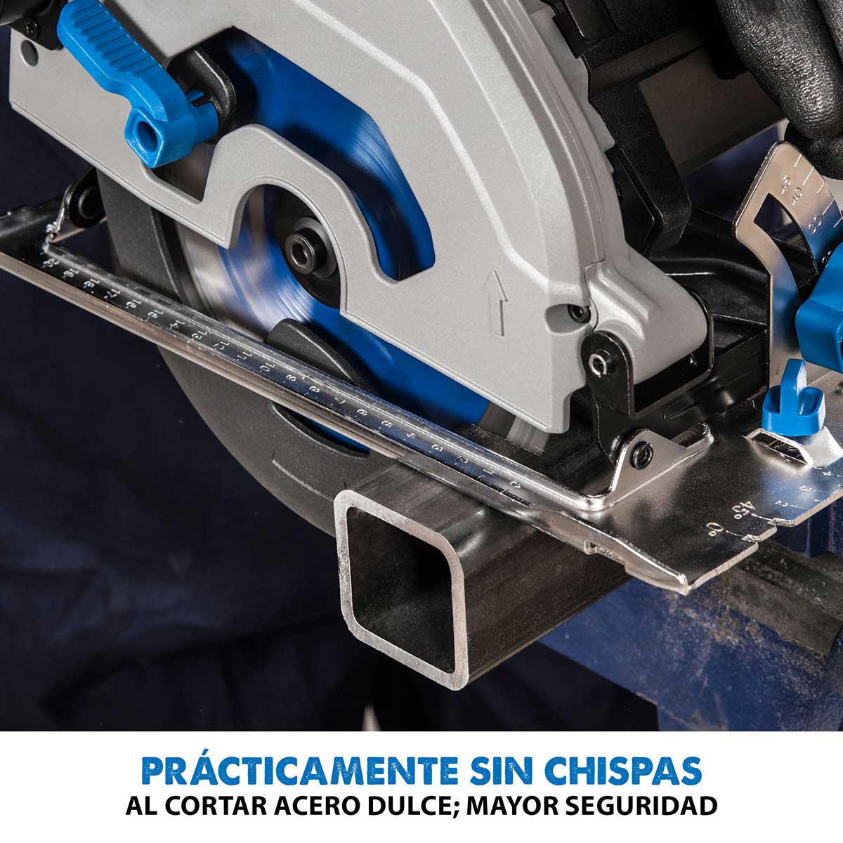 Sierra circular Evolution S185CCSL de 185 mm para el corte de metal