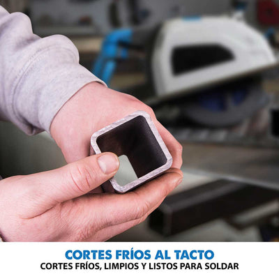 Pack Evolution - Sierra circular S210CCS de 210mm para corte de metal con Guía de Corte de 2,8 m