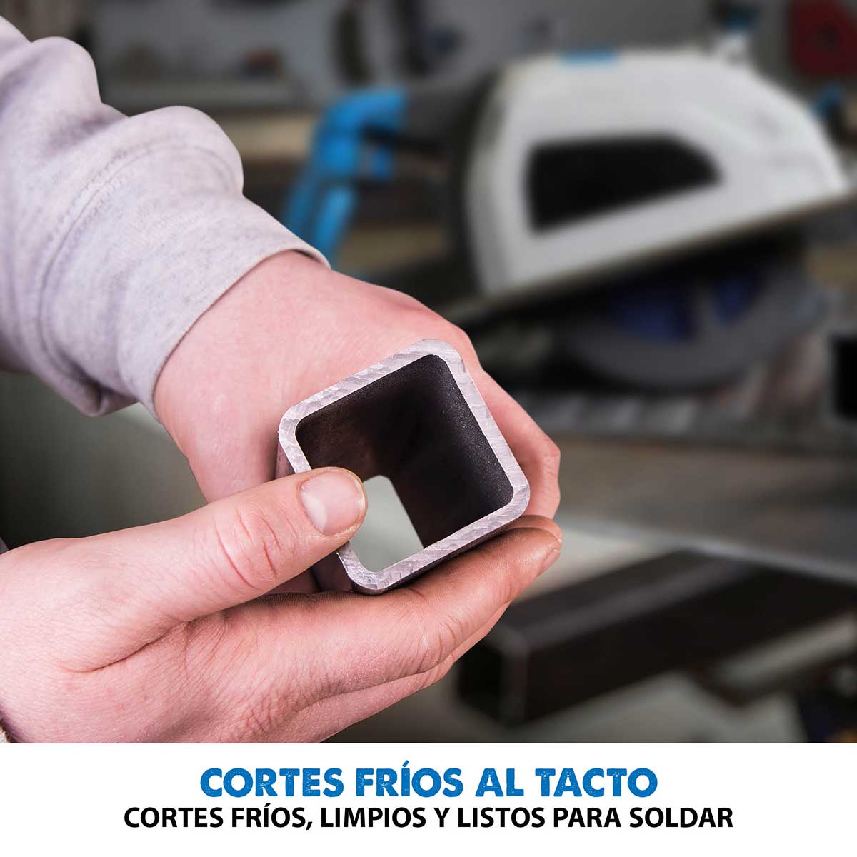 Pack Evolution - Sierra circular S210CCS de 210mm para corte de metal con Guía de Corte de 2,8 m