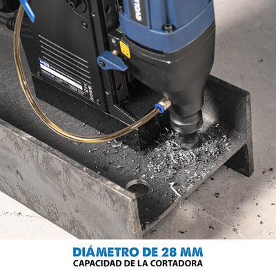 Taladro Magnético Industrial S28MAG Evolution de 28 mm para Metal