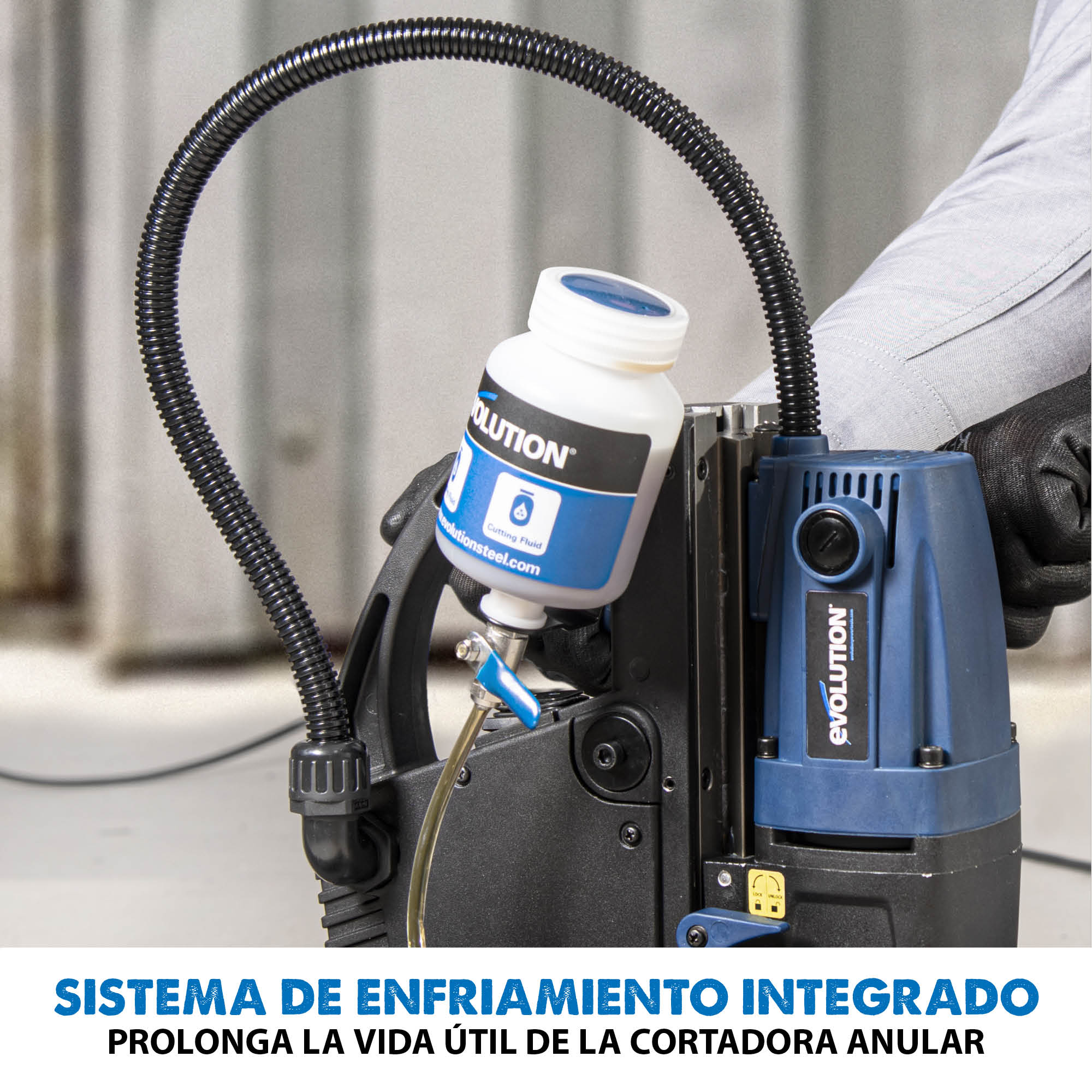 Taladro Magnético Industrial S28MAG Evolution de 28 mm para Metal