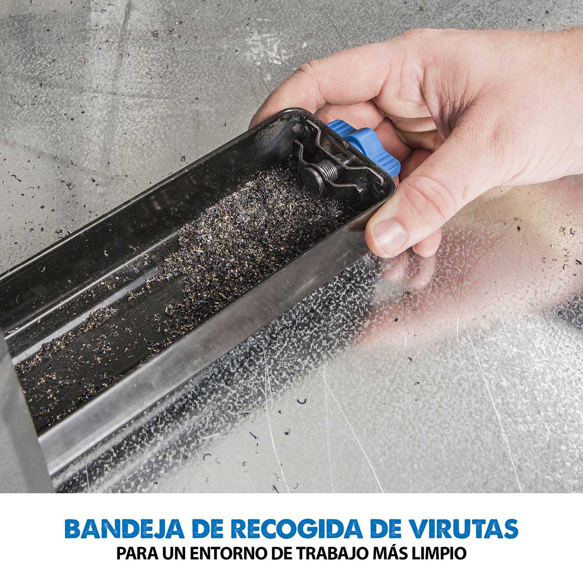 Pack Evolution - Sierra de Corte / Tronzadora S355CPS Evolution de 355mm para Corte de Metal + Soporte Universal