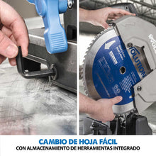 Pack Evolution - Sierra de Corte / Tronzadora S355CPS Evolution de 355mm para Corte de Metal + Soporte Universal