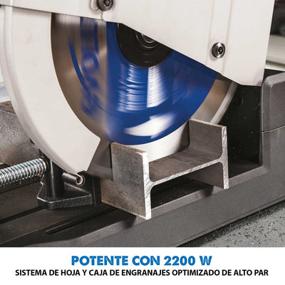 Sierra de Corte / Tronzadora S355CPS Evolution de 355 mm para Corte de Metal