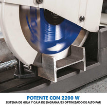 Pack Evolution - Sierra de Corte / Tronzadora S355CPS Evolution de 355mm para Corte de Metal + Soporte Universal