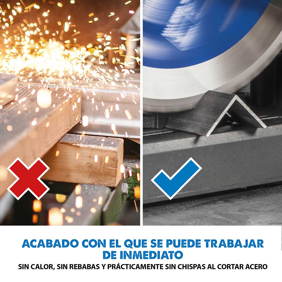 Pack Evolution - Sierra de Corte / Tronzadora S355CPS Evolution de 355mm para Corte de Metal + Soporte Universal