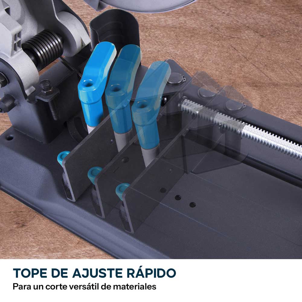 Sierra de corte de metal de 355mm con hoja de TCT para acero | S355CPSL
