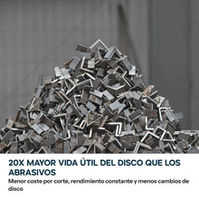 Sierra de corte de metal de 355mm con hoja de TCT para acero | S355CPSL