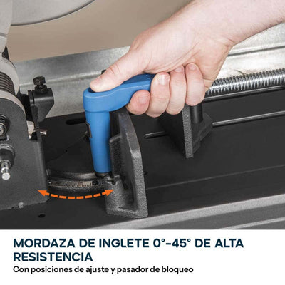 Sierra de corte de metal de 355mm con hoja de TCT para acero | S355CPSL