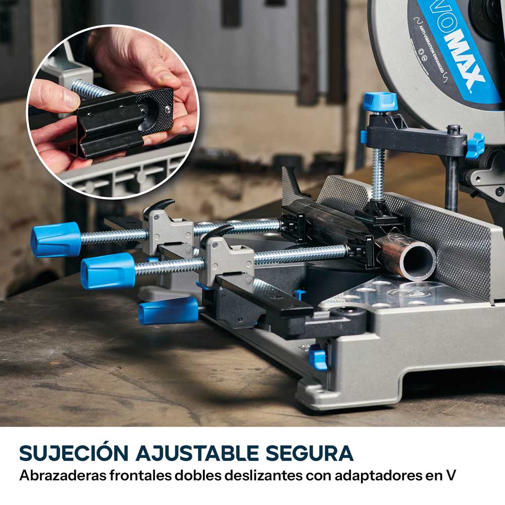 Tronzadora/ Ingletadora S355MCS-G2 de 355 mm para metal con hoja EvoMax