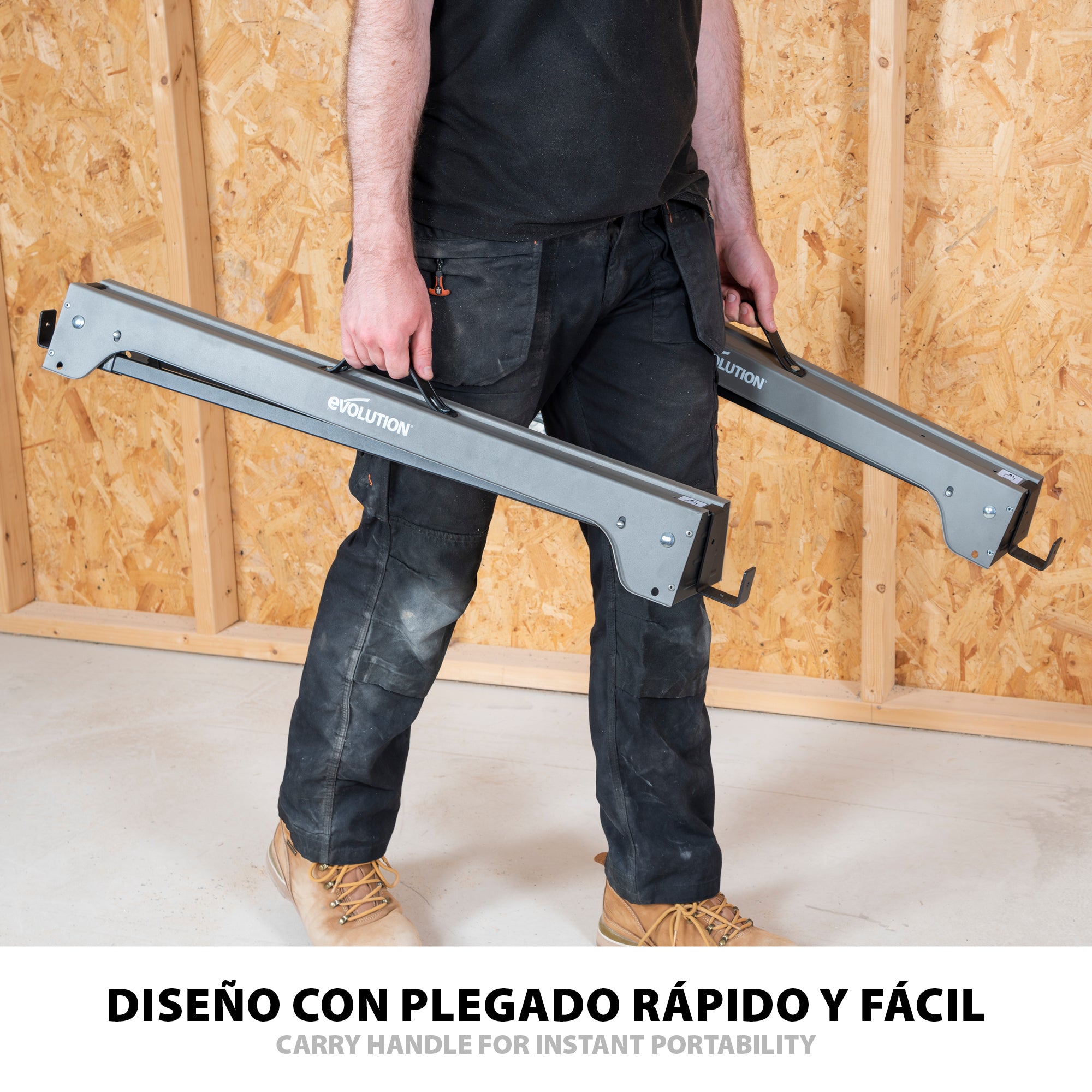 Caballetes Metálicos Evolution Power Tools (Pack de 2)