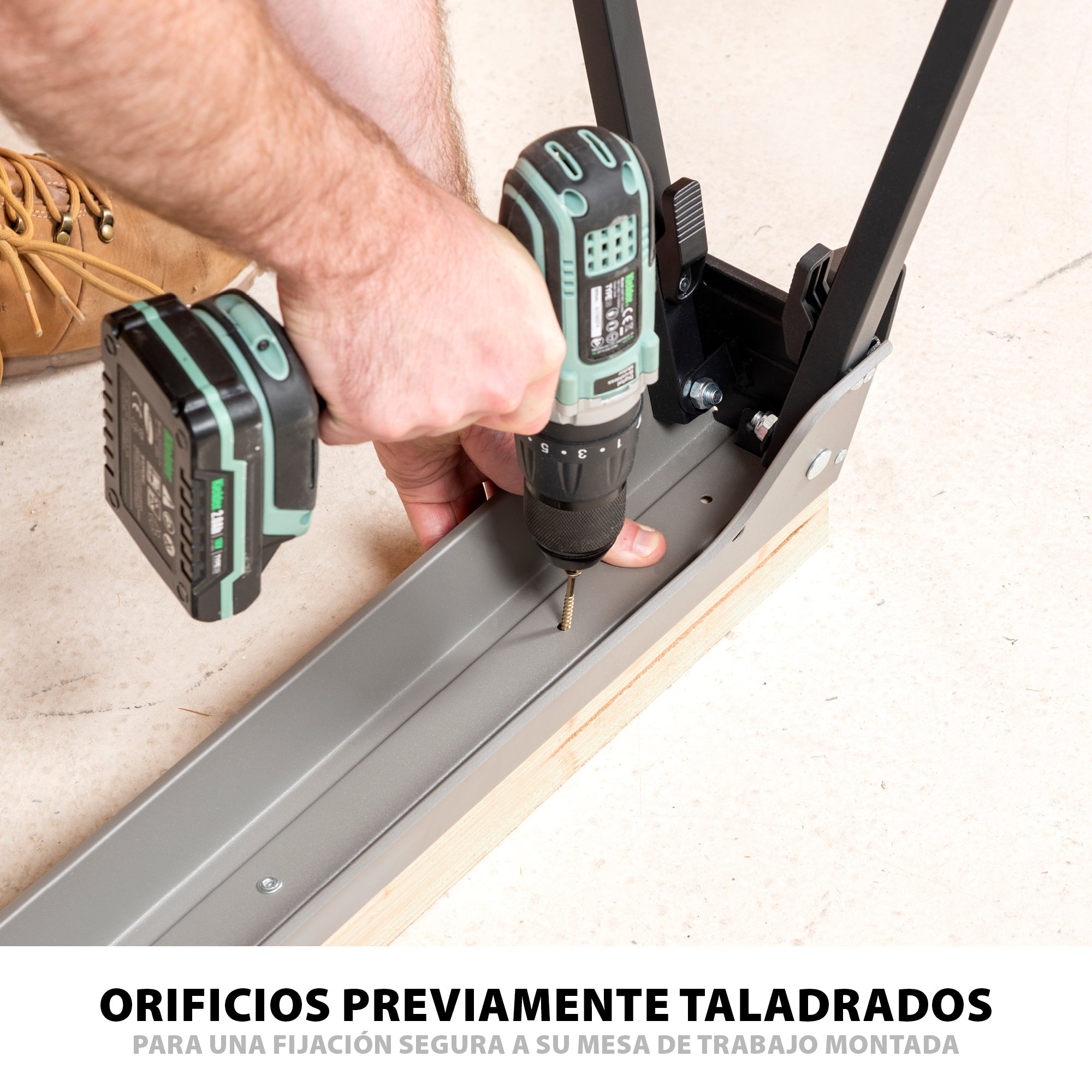 Caballetes Metálicos Evolution Power Tools (Pack de 2)