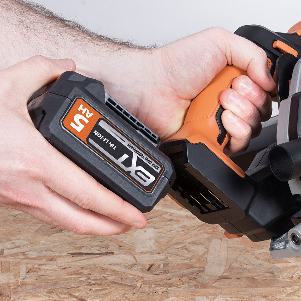 Batería Li-Ion 5Ah 18V Evolution R18BAT-LI5