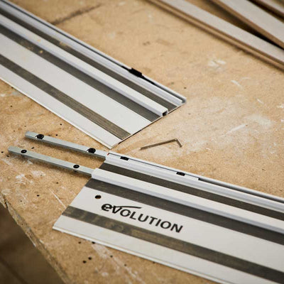 Conectores de Barra Autoalineables para Guía de Corte Evolution G2