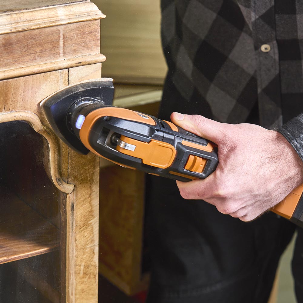 Herramienta Multifuncional Inalámbrica R18MLT-Li Evolution con Batería de 2Ah y Cargador