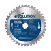 Disco TCT para Ingletadora Evolution de 185 mm, 40 dientes, Agujero de 20 mm para Acero