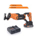 Sierra de Sable inalámbrica R150RCP-Li Evolution con 2 Hojas Multi-material con batería y cargador