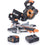 Pack Evolution - Ingletadora telescópica de doble bisel R255SMS-DB+ Evolution de 255 mm, con hoja multi-material TCT + Hoja para madera premium