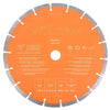 Disco Diamantado Segmentado para Sierra de Hormigón Premium Evolution de 255 mm, Agujero de 22,2 mm