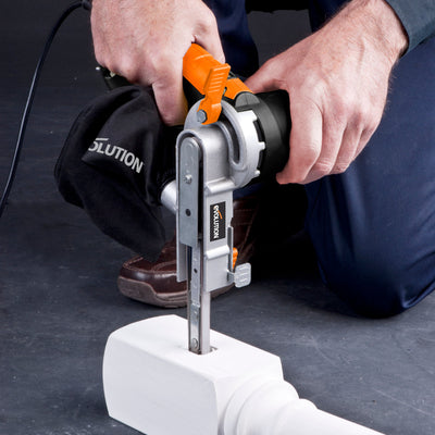 Lijadora Eléctrica de Banda Estrecha Evolution (13mm x 457mm) 3 Lijas de Banda incluidas