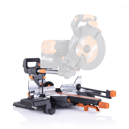 Evolution R255SMS-DB+ Ingletadora telescópica Repuestos (Cuello, rieles y base)