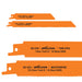 Hojas Multi-materiales Evolution para Sierra de Sable (Pack de 2)
