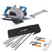 Pack Evolution - Sierra Circular S210CCS Evolution de 210mm para el Corte de Metal con Guía de Corte de 1,4 m