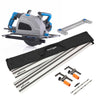 Pack Evolution - Sierra circular S210CCS de 210mm para corte de metal con Guía de Corte de 2,8 m